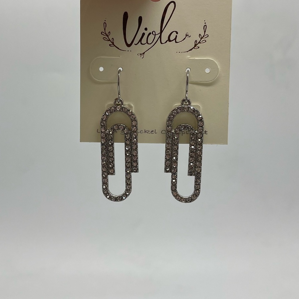 Paper Clip Earrings🙈